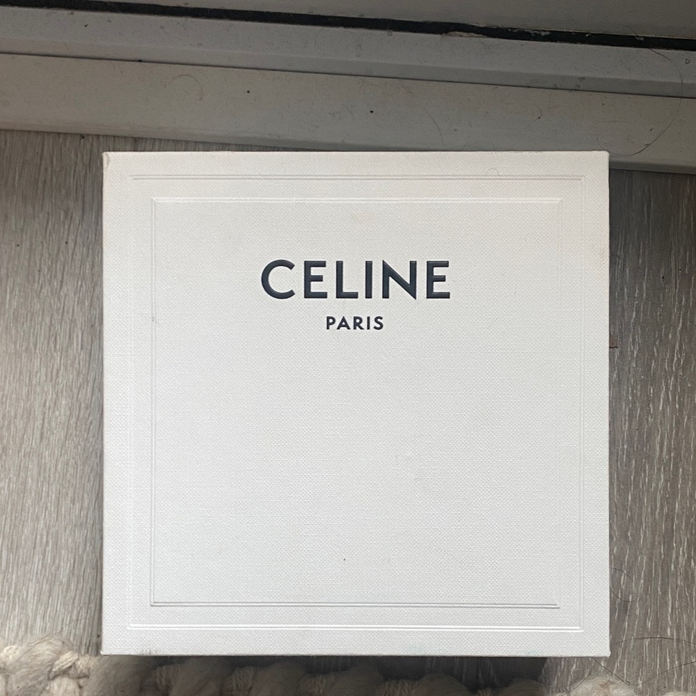 Celine Paris White Accent Box